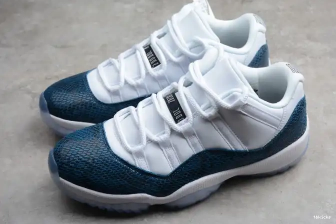 Reps TB 11 CD6846-102 Jordan Air Low Snakeskin Blue Navy 0519
